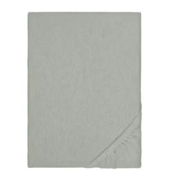 biberna Spannbetttuch Melange gletscher, 90x190 cm - 100x200 cm