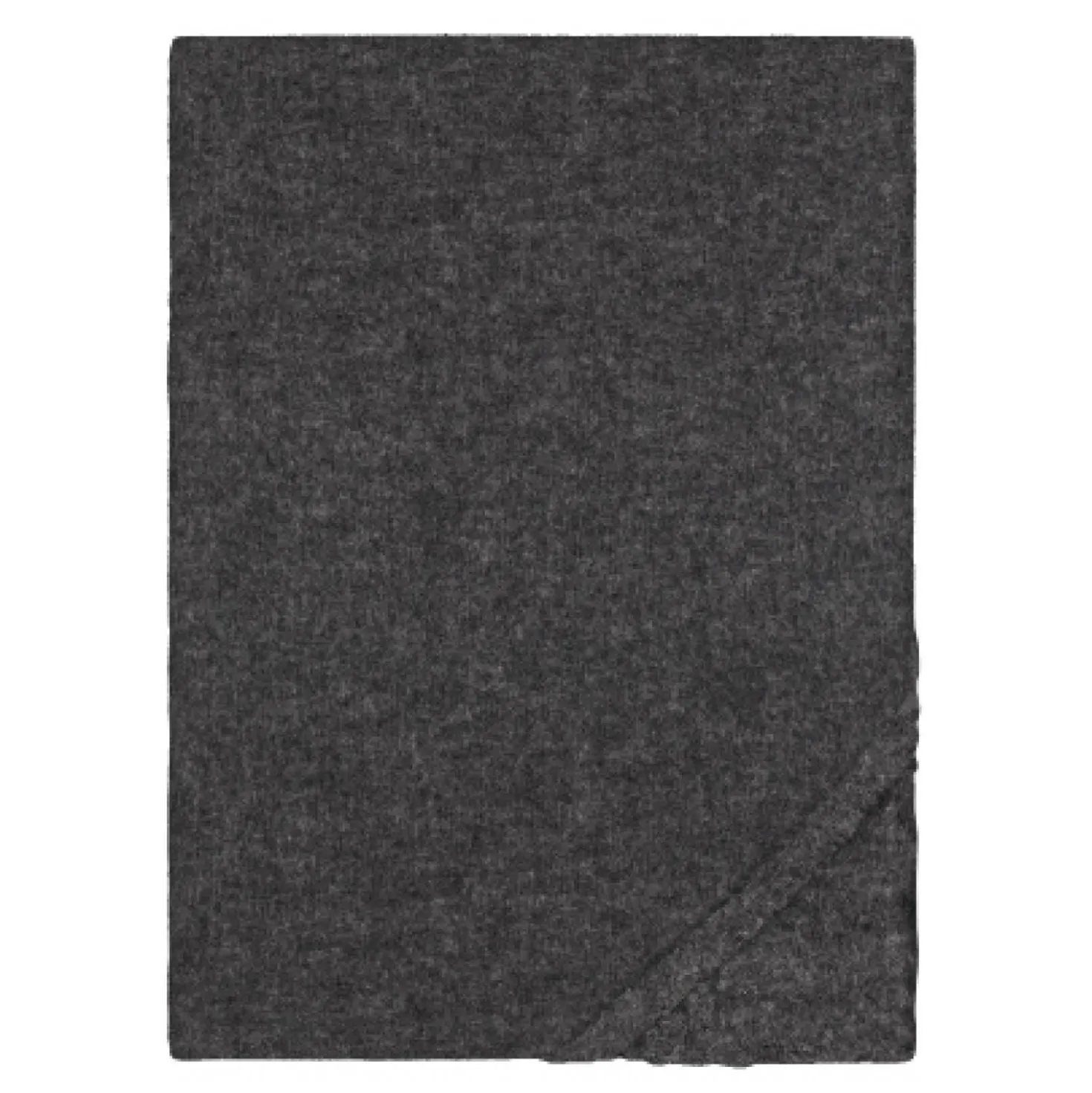 biberna Spannbetttuch Melange uni titanium, 1x 140x200 cm - 160x200 cm
