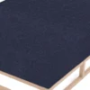 biberna Spannbetttuch Melange uni marine, 1x 140x200 cm - 160x200 cm
