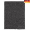 biberna Spannbetttuch Melange uni titanium, 1x 90x190 cm - 100x200 cm