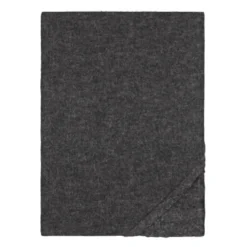 biberna Spannbetttuch Melange uni titanium, 1x 90x190 cm - 100x200 cm