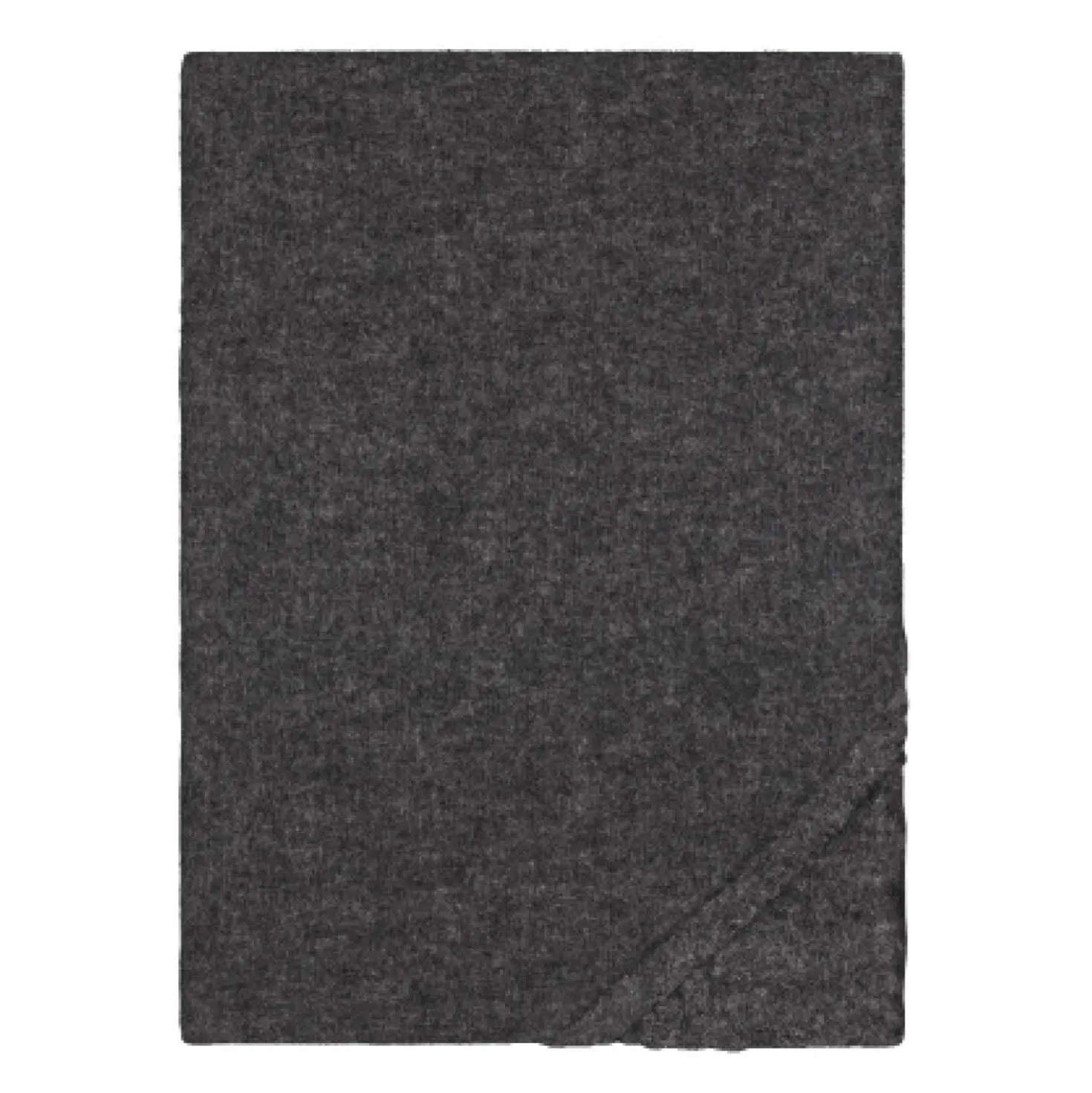 biberna Spannbetttuch Melange uni titanium, 1x 90x190 cm - 100x200 cm