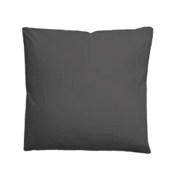 biberna Tencel Bettwäsche UNI titanium, 1x 135x200 cm + 1x 80x80 cm