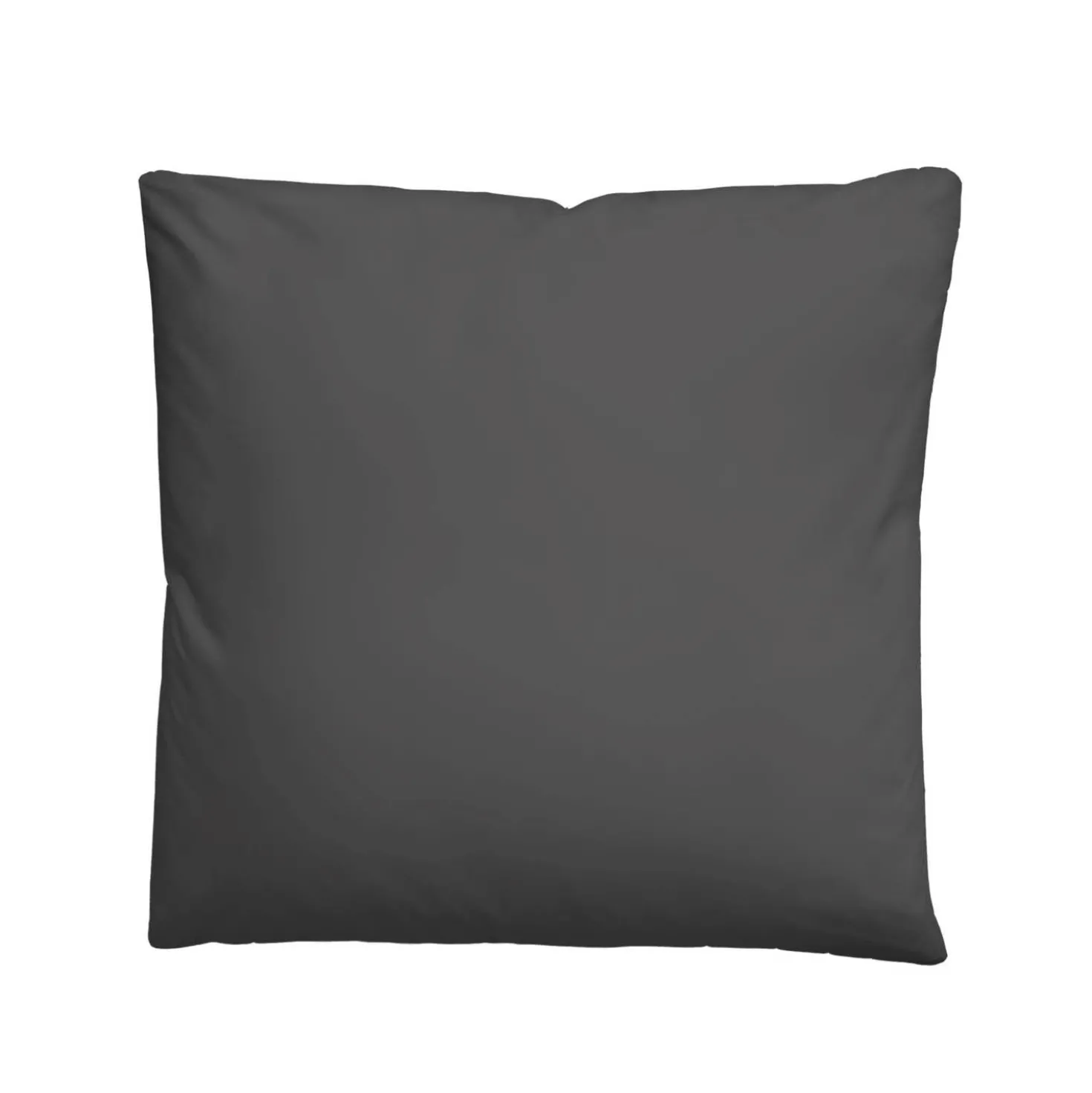 biberna Tencel Bettwäsche UNI titanium, 1x 135x200 cm + 1x 80x80 cm