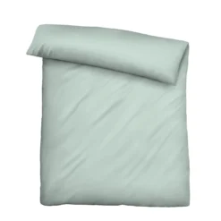 biberna Tencel Bettwäsche UNI salbei, 1x 135x200 cm + 1x 80x80 cm