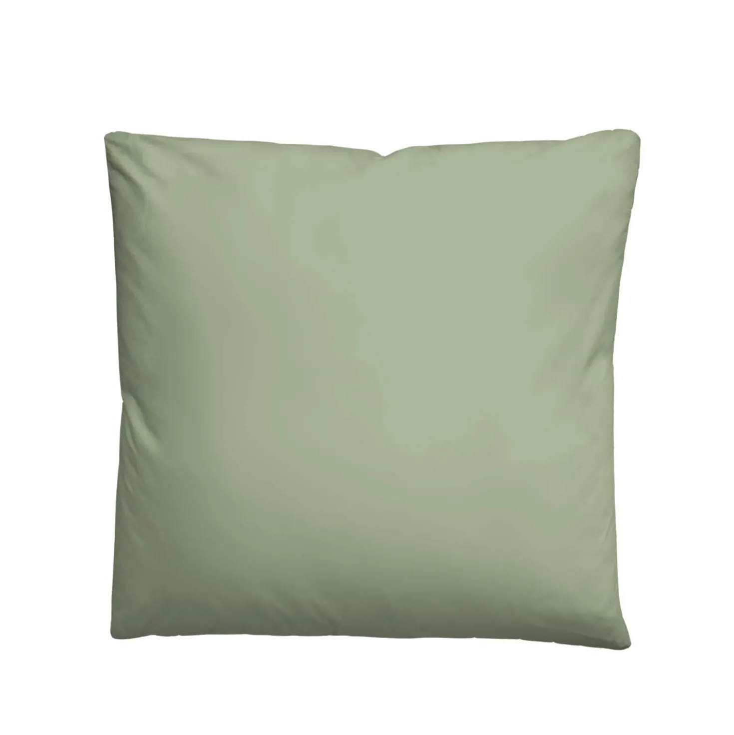 biberna Tencel-Flanell Bettwäsche uni oliv, 135x200 cm + 80x80 cm