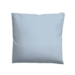 biberna Tencel-Flanell Bettwäsche uni taubenblau, 155x220 cm + 80x80 cm