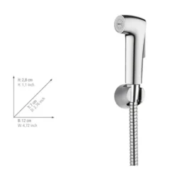 Bidet-Set „Watersaving“ inkl. Handbrause & Wandhalterung WENKO