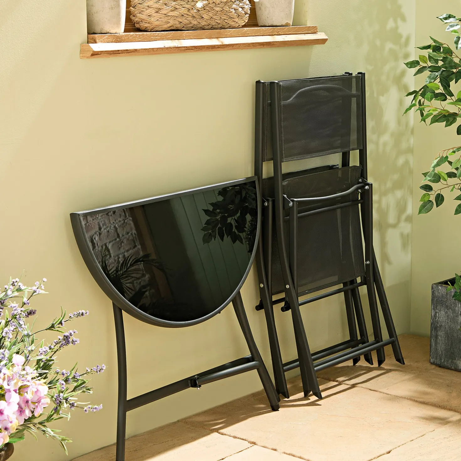 Bistro-Set 3-tlg. Gainsborough