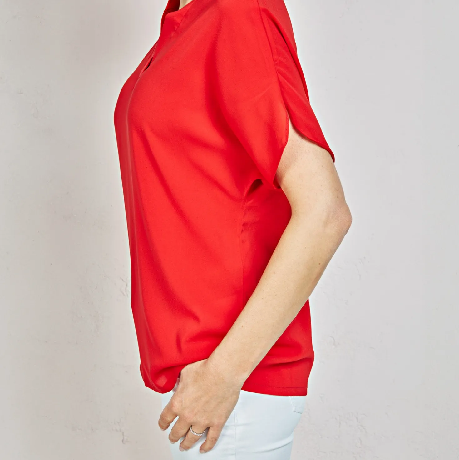 Bluse "Sabine" Amélie di Santi orange