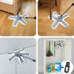 Bodenwischer Oktopus mit Teleskopstiel MAXIMEX