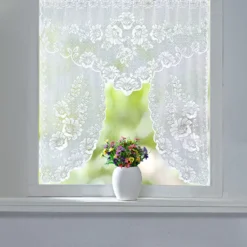 Bogengardine "Blüten"