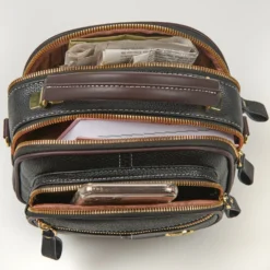 Boxy-Handtasche "Valentina" schwarz