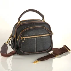 Boxy-Handtasche "Valentina" schwarz
