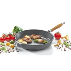 Bratpfanne Ø 24 cm Rustica mit Kirschholzgriff KARL KRÜGER