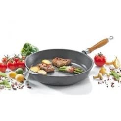Bratpfanne Ø 28 cm Rustica mit Kirschholzgriff KARL KRÜGER