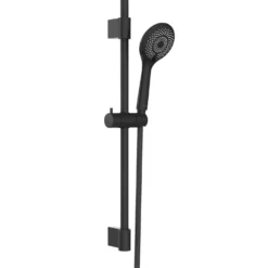 Brauseset „Watersaving“ Schwarz 70 cm WENKO
