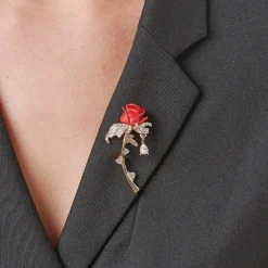 Brosche "Rose"