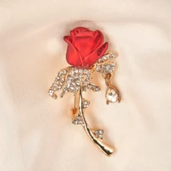 Brosche "Rose"