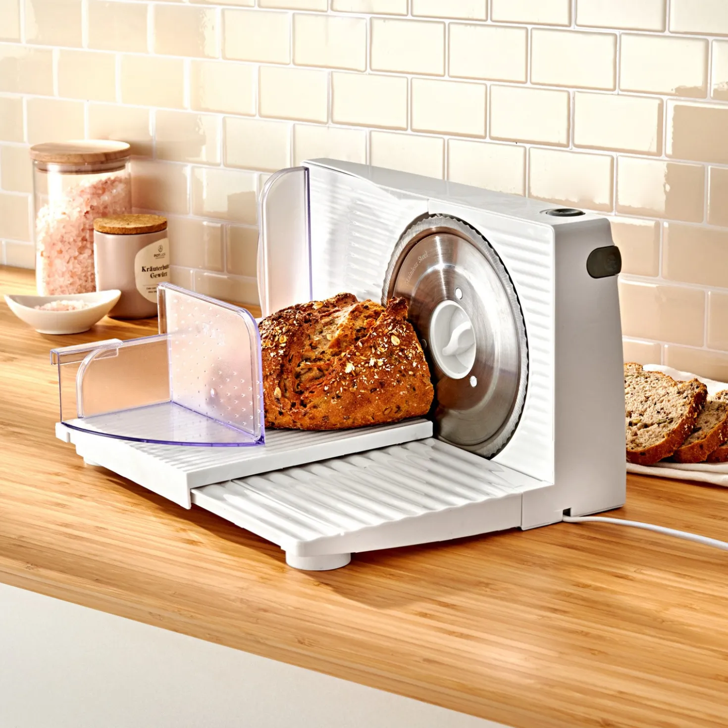 Brotschneidemaschine elektrisch