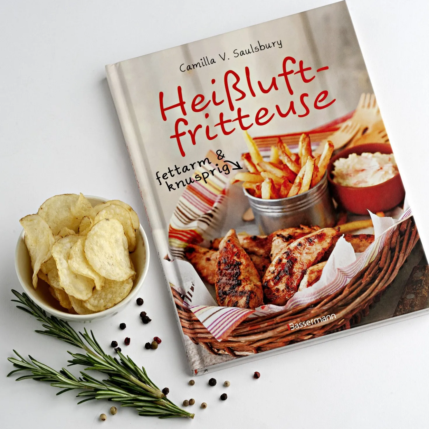 Buch "Heißluftfritteuse - fettarm & knusprig"