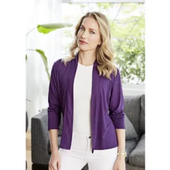 Cardigan violett