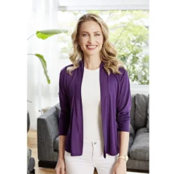 Cardigan violett