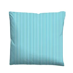 Castell Baumwoll Renforce Bettwäsche Blumen türkis, 1x 155x220 cm + 1x 80x80 cm