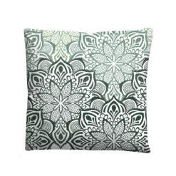 Castell Feinbiber Bettwäsche Mandala fichte, 1x 155x220 cm + 1x 80x80 cm