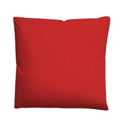 Castell Mikrofaser Bettwäsche uni rubin, 1x 155x220 cm + 1x 80x80 cm