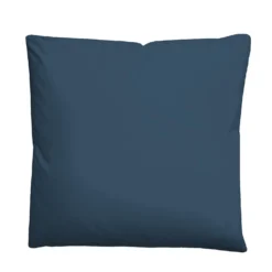 Castell Mikrofaser Bettwäsche uni marine, 1x 155x220 cm + 1x 80x80 cm