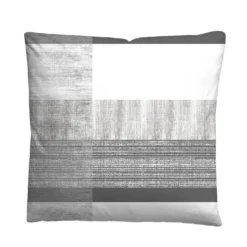 Castell Mikrofaser Bettwäsche karo silber/grau, 1x 135x200 cm + 1x 80x80 cm