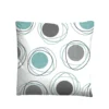 Castell Polycotton Renforce Bettwäsche Kringel silber/grau, 1x 155x220 cm + 1x 80x80 cm