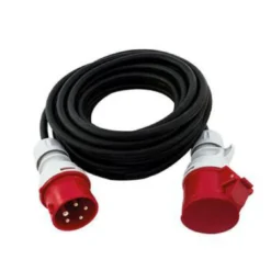 CEE-Verlängerungskabel 5-polig 10 m 16 A IP44 schwarz REV RITTER