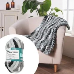 Chunkygarn „Hygge Prints“ Relax KARTOPU
