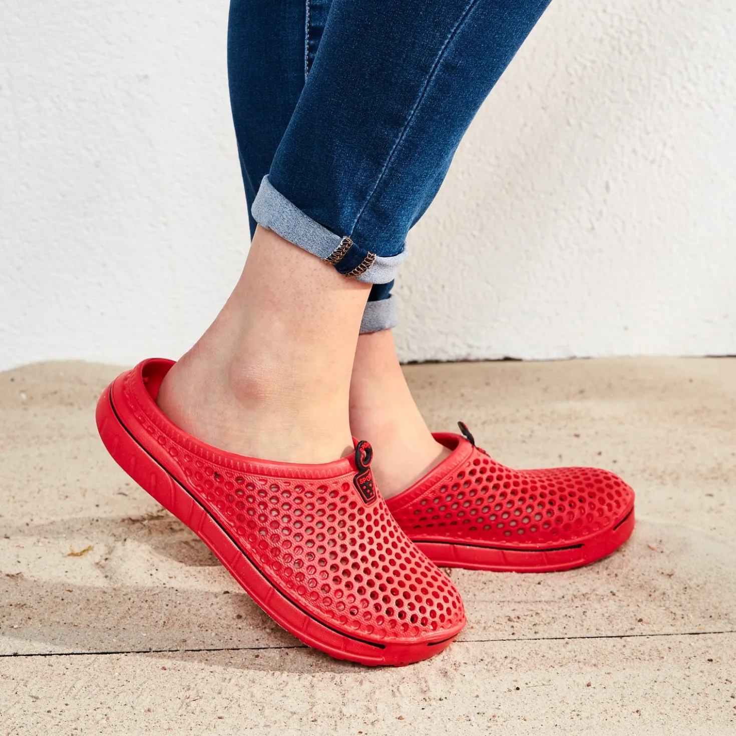 Clog "Chloe" rot