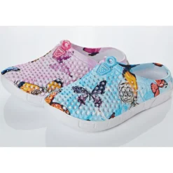 Clog „Schmetterlinge” blau