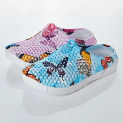 Clog „Schmetterlinge” rosa