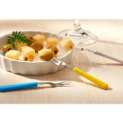 Cocktail-Gabeln bunt, 8er-Set