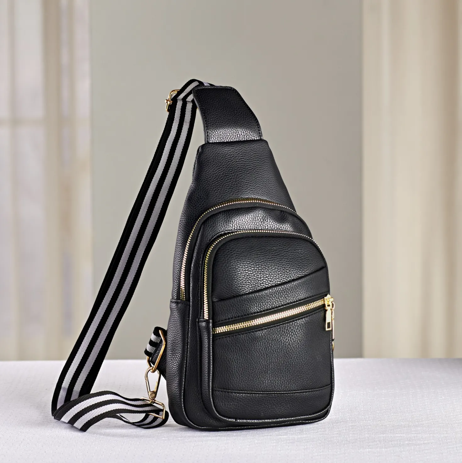 Crossbody-Tasche schwarz
