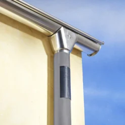Dachrinnen-Reparaturpflaster, 4er-Set