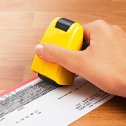Datenschutz-Rollstempel