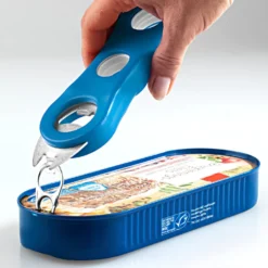Deckel-Öffner 4-in-1 blau