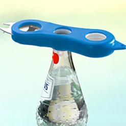 Deckel-Öffner 4-in-1 blau
