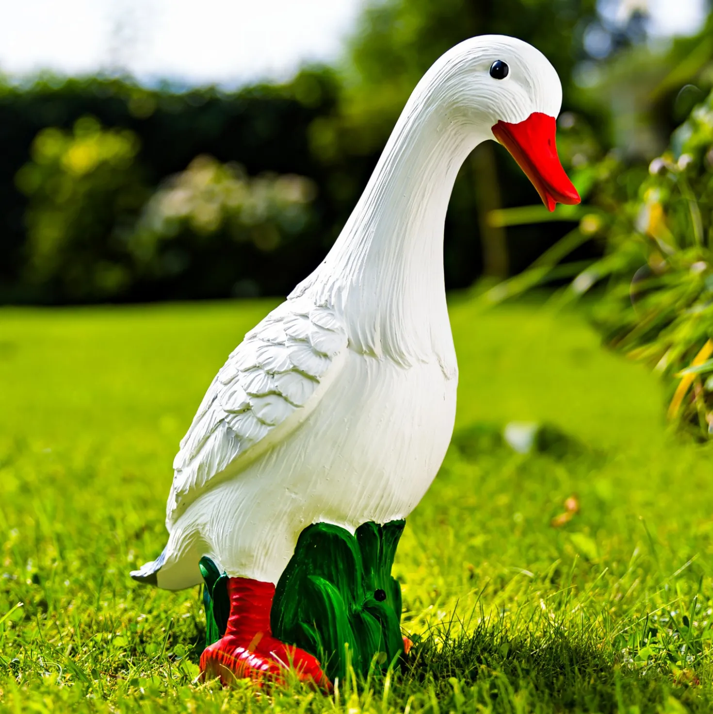 Deko Bewegungsmelder "Gans"