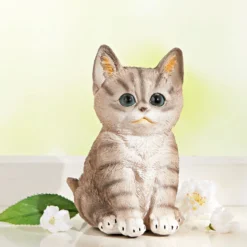 Deko Bewegungsmelder "Katze"
