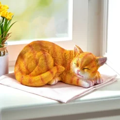 Dekofigur Schlafende Katze Eldo
