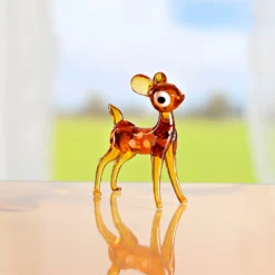 Deko Glasfigur "Rehkitz" stehend