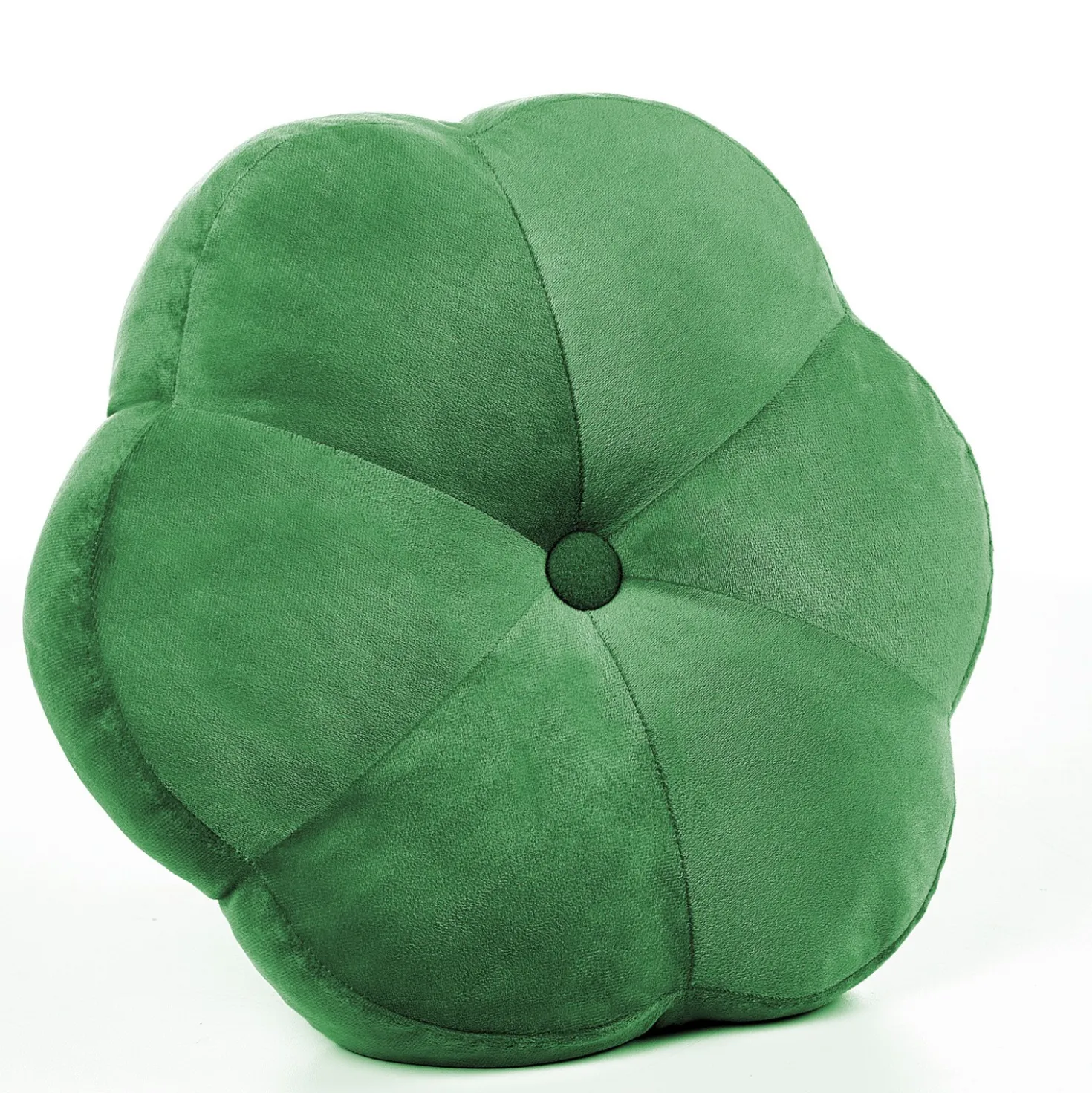 Dekokissen Blume grün