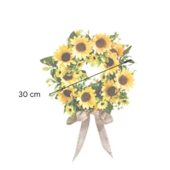 Dekokranz Sonnenblumen